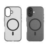 Magnetisk slibende iPhone 17 Case Kompatibel med MagSafe - Matte Black