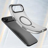 Magnetisk slibende iPhone 17 Air Case Kompatibel med MagSafe - Matte Black