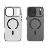 Magnetisk slibende iPhone 17 Pro Max Case Kompatibel med MagSafe - Matte Black