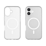 Magnetisk slibende iPhone 17 Case Kompatibel med MagSafe - Matte White