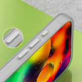 Magnetisk slibende iPhone 17 Case Kompatibel med MagSafe - Matte White