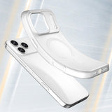 Magnetisk slibende iPhone 17 Pro Case Kompatibel med MagSafe - Matte White