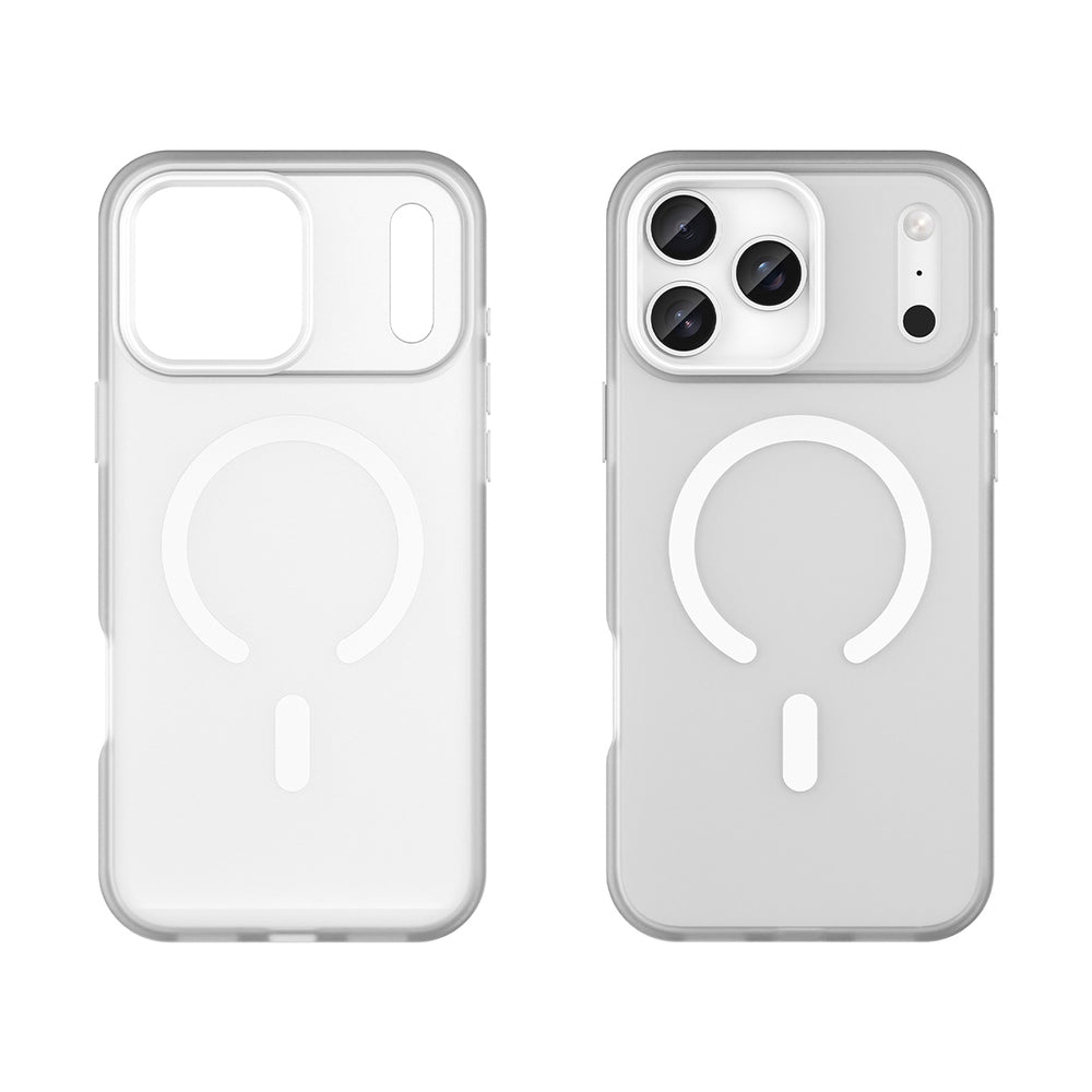Magnetisk slibemiddel for iPhone 17 Pro Max Kompatibel med MagSafe - Matte White