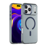 Magnetisk slibemiddel iPhone 17 Pro Max Case Kompatibel med MagSafe - Matte Blue