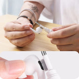 Tech-Protect CS02 3-i-1 Headphone Cleaning Kit - hvid