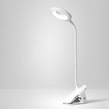 Mini Wozinsky trådløs LED-læslampe med Clip + USB-C-kabel - hvid