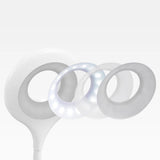 Mini Wozinsky trådløs LED-læslampe med Clip + USB-C-kabel - hvid