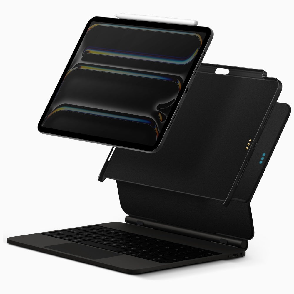 Uniq Axel Case til iPad Air 13" 2024 / 2025 / iPad Pro 13" 2024 - sort