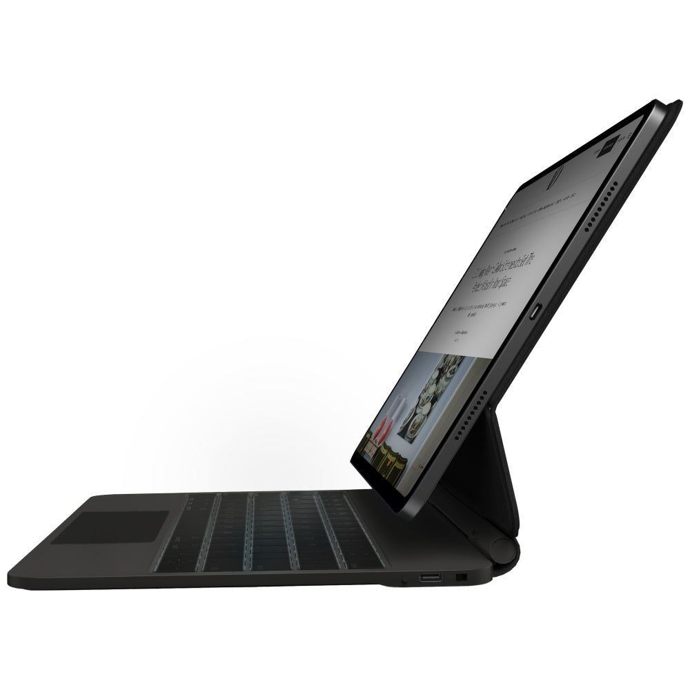Uniq Venno Pro Magnetisk Smart Case med tastatur til iPad Air 13" 2024 / 2025 / iPad Pro 13" 2024 - sort