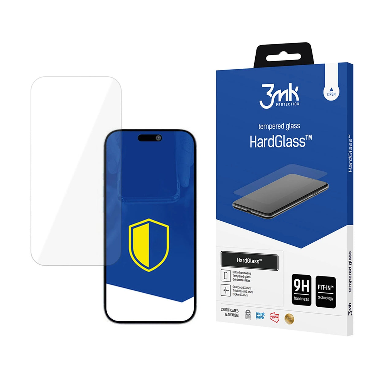 3mk HardGlass hærdet glas til Apple iPhone 17 Air