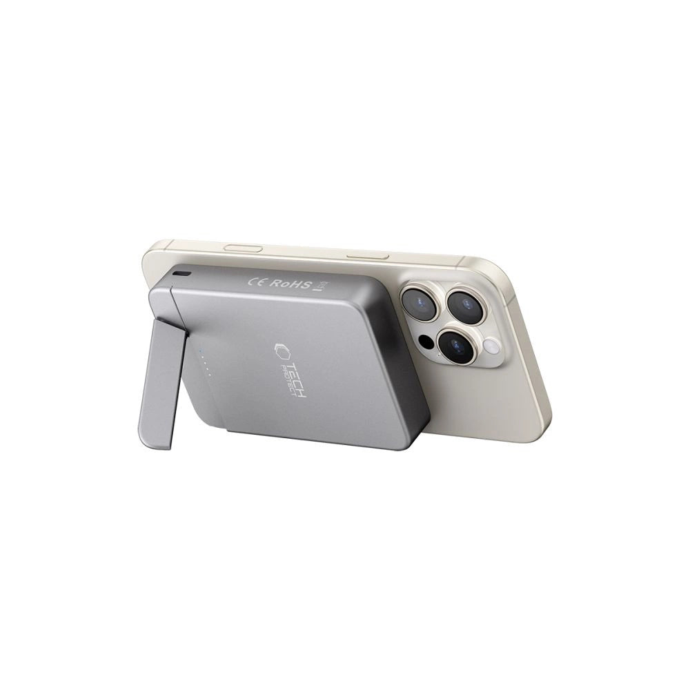 Powerbank Tech-Protect PB14 LifeMag MagSafe 10000 mAh - grå