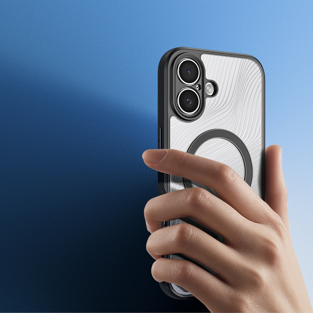 Dux Ducis Aimo Mag Case med magnetisk ring til iPhone 17 - sort