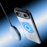 Dux Ducis Aimo Mag Case med magnetisk ring til iPhone 17 Air   Sort