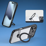 Dux Ducis Aimo Mag Case med magnetisk ring og stativ til iPhone 17 Pro Max - sort