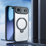 Dux Ducis Aimo Mag Case med magnetisk ring og stativ til iPhone 17 Air   Sort