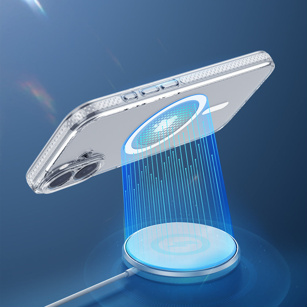 Dux Ducis Clin Mag Case til iPhone 17 Kompatibel med MagSafe - Transparent