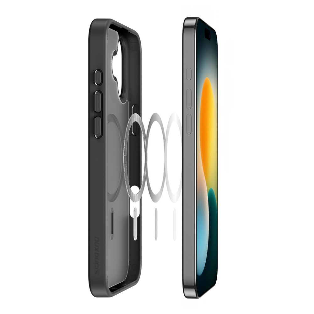 Dux Ducis Yind iPhone 17 Case Kompatibel med MagSafe - sort