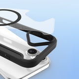 Dux Ducis Skin X Pro iPhone 17 Case med Wallet, MagSafe Kompatibel - sort