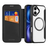 Dux Ducis Skin X Pro iPhone 17 Case med Wallet, MagSafe Kompatibel - sort