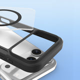 Dux Ducis Skin X Pro Case til iPhone 17 Pro med Wallet, MagSafe Kompatibel - sort