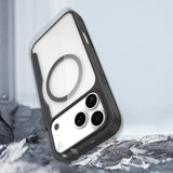 Dux Ducis Skin X Pro Case til iPhone 17 Pro med Wallet, MagSafe Kompatibel - sort