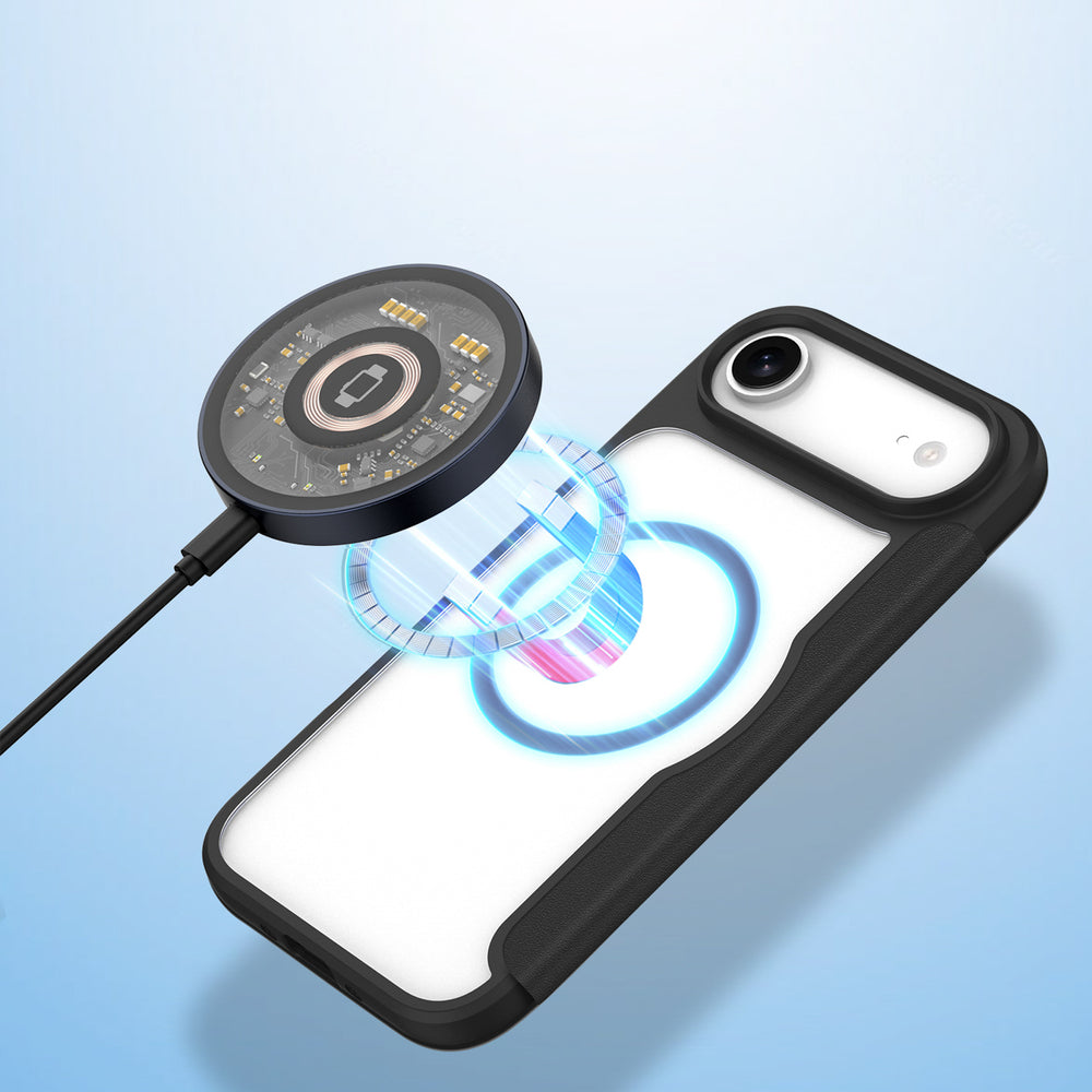 Dux Ducis Skin X Pro iPhone 17 Air Case med Wallet, MagSafe Kompatibel - sort