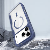 Dux Ducis Skin X Pro iPhone 17 Pro Max Case with Wallet, MagSafe Compatible - Blue