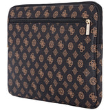 Guess Sleeve Peony Pocket Triangle 14" Laptop Bag - sort