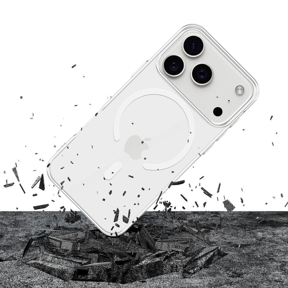 3mk Clear MagCase til Apple iPhone 17 Pro Max - gennemsigtig