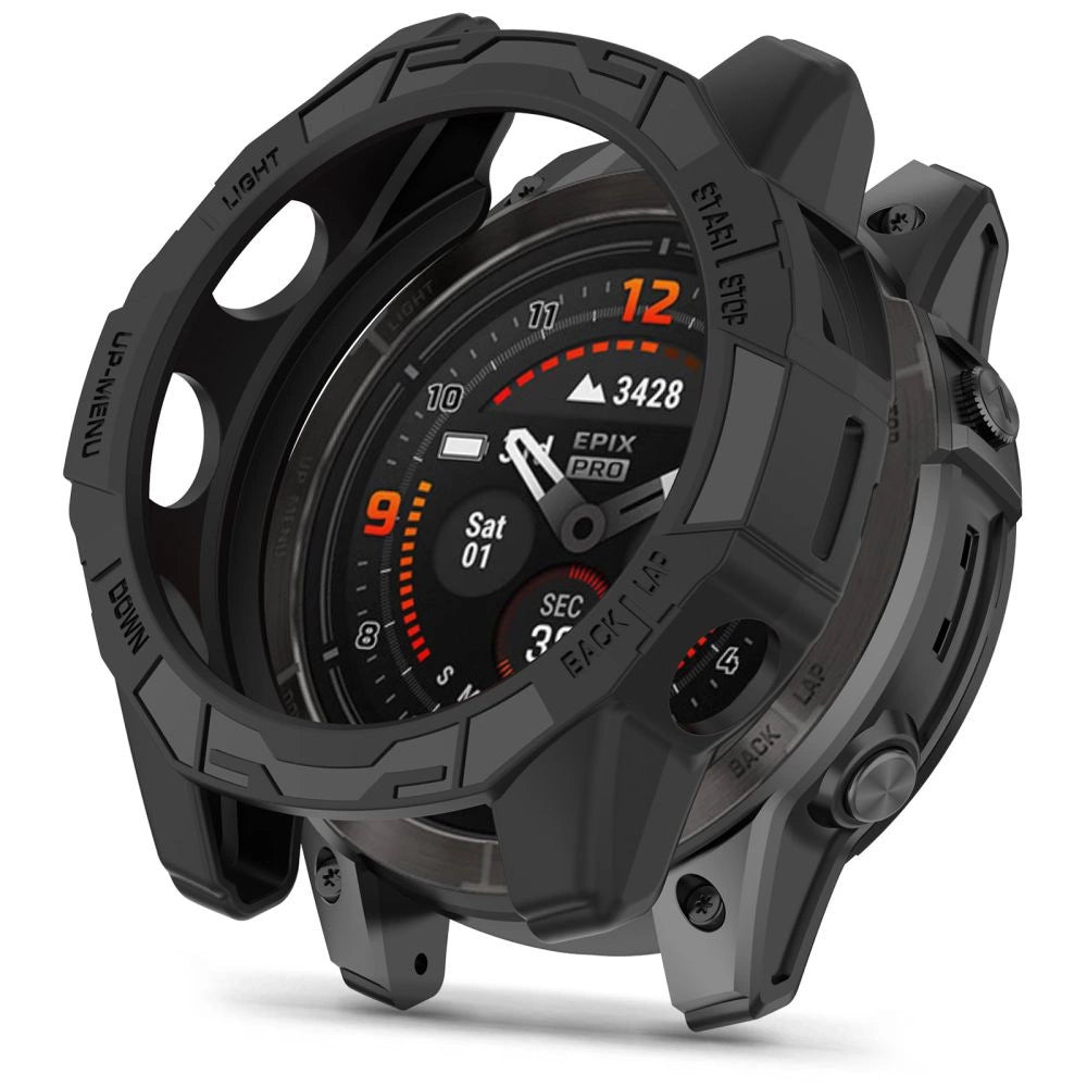 Tech-Protect Defense Air Case til Garmin Fenix 7X / 7X Pro - sort