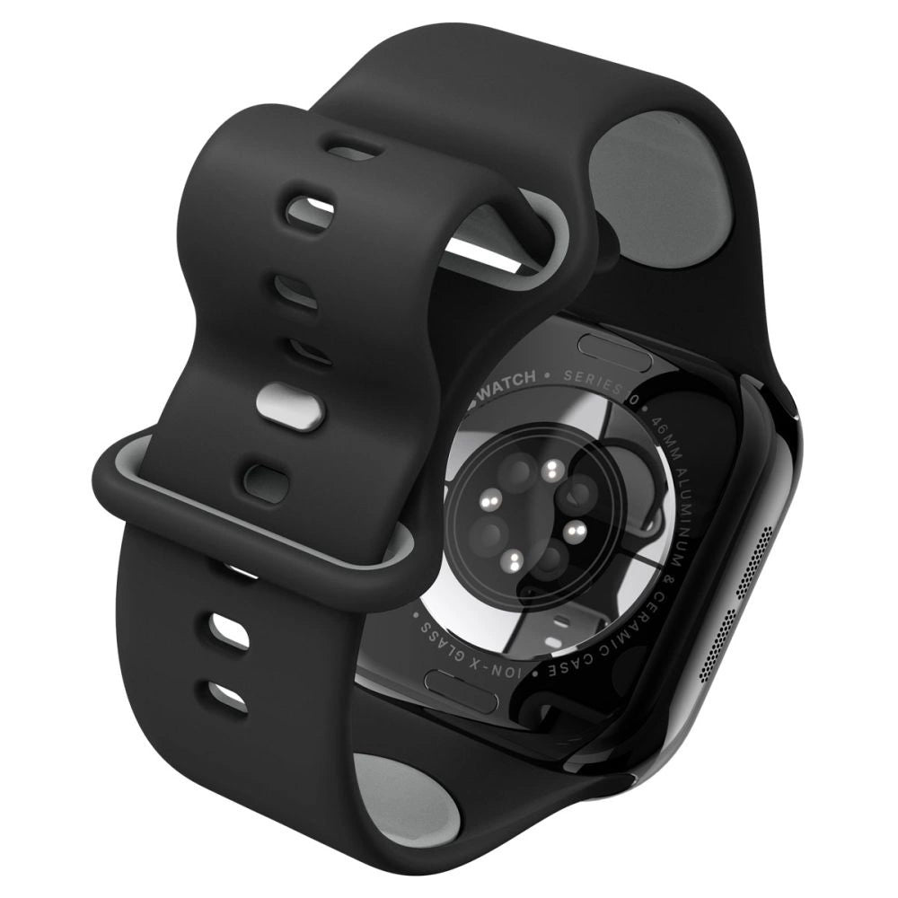 Spigen Nano Pop Strap til Apple Watch 44 / 45 / 46 / 49 mm - sort og grå