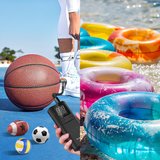 Wozinsky WPEP-8000 kompressor, elektrisk pumpe, 8000mAh power bank, lommelygte - sort