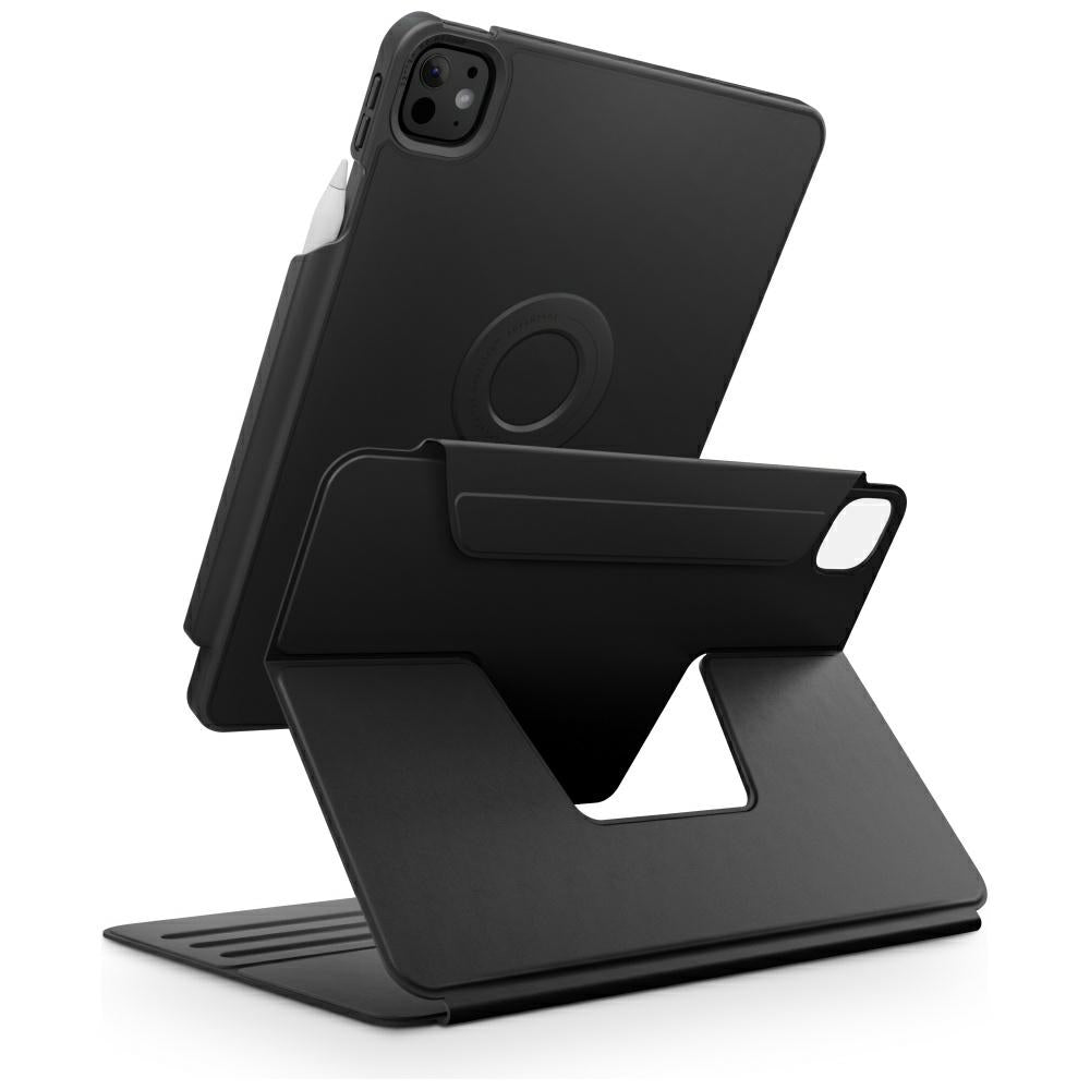 Uniq Rovus Snapmount Magnetic 360 Rotating Fjernbar fodtøj til iPad Pro 13 2024 (7. generation) - sort