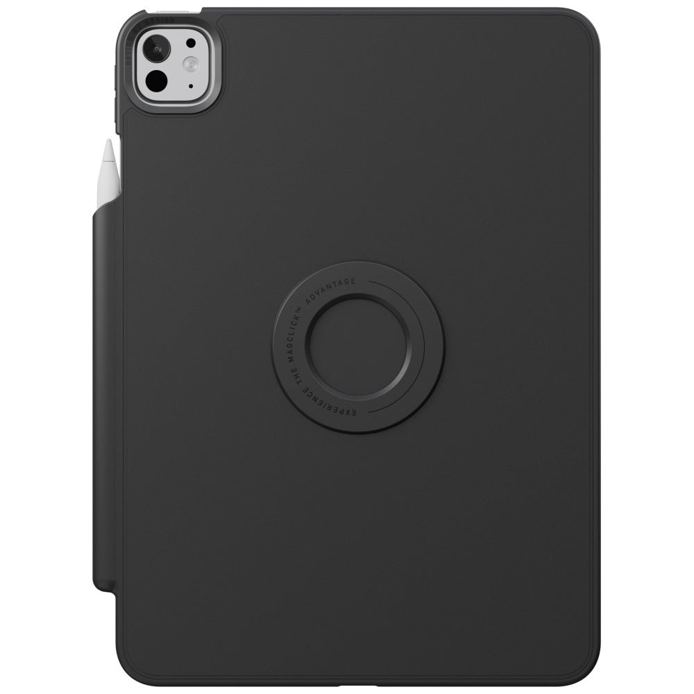 Uniq Rovus Snapmount Magnetic 360 Rotating Fjernbar fodtøj til iPad Pro 13 2024 (7. generation) - sort