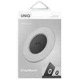 Uniq SnapMount selvklæbende magnetholder - grå og sort