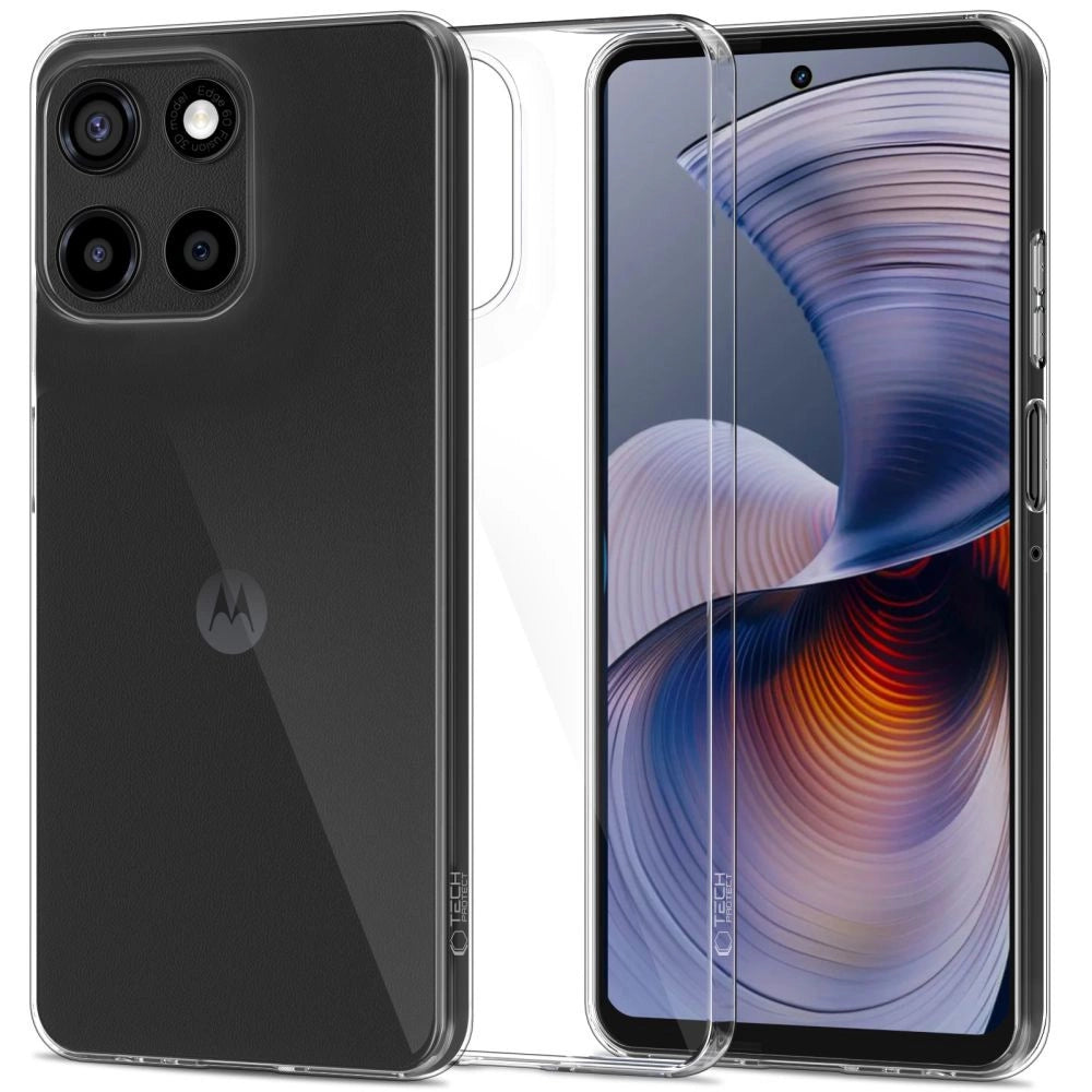 Tech-Protect FlexAir Case til Motorola Moto G56 5G - gennemsigtigt