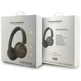 Guess Metal Logo Script Over-Ear Headphones - Brunt