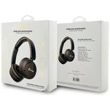 Guess Metal Logo Script Over-Ear Headphones - sort