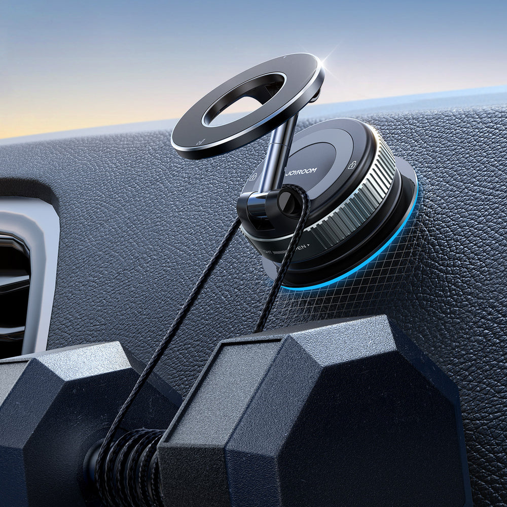 Joyroom JR-ZS501 Magnetisk bilholder Kompatibel med MagSafe til instrumentbræt - mørkgrå