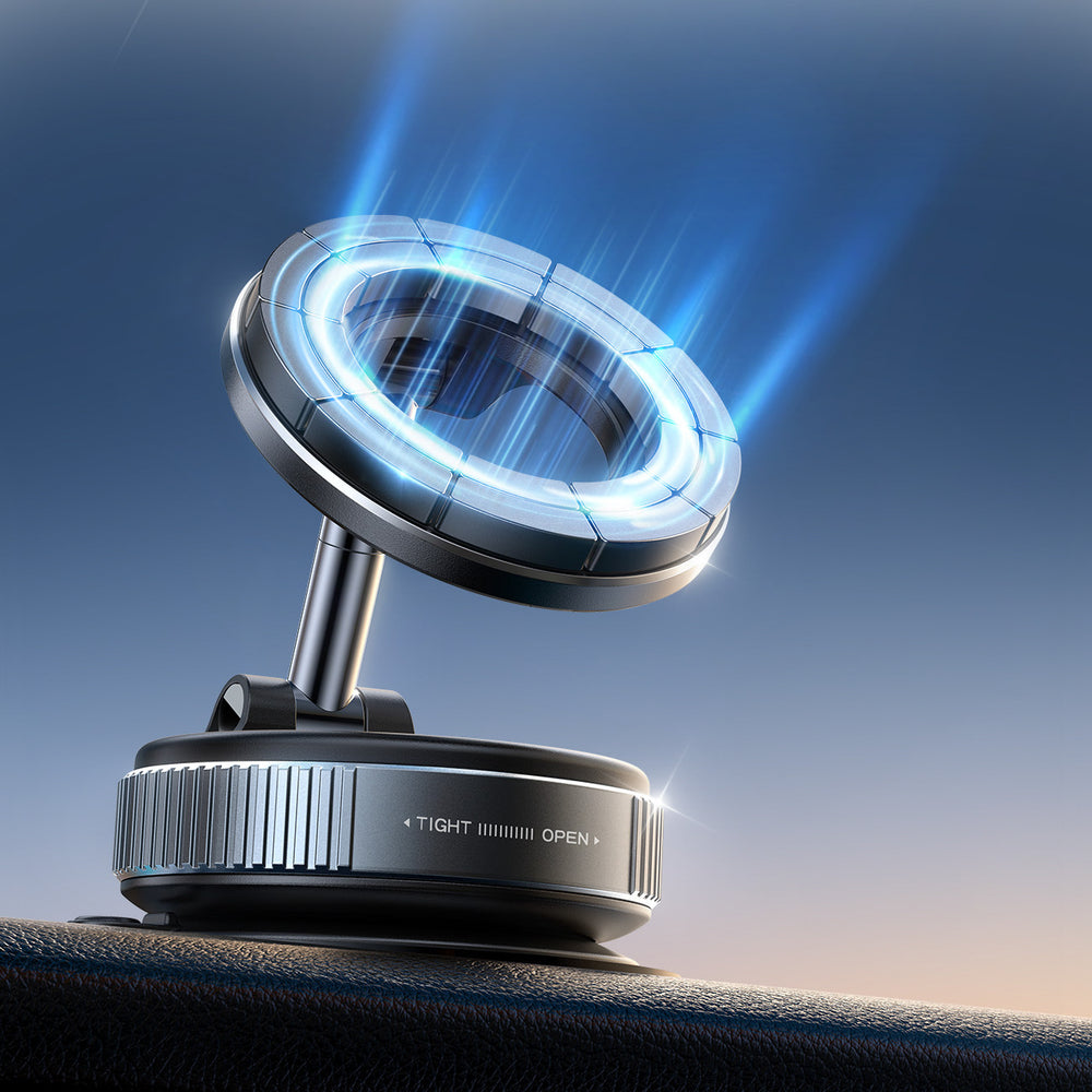 Joyroom JR-ZS501 Magnetisk bilholder Kompatibel med MagSafe til instrumentbræt - mørkgrå