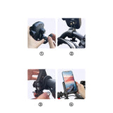 Joyroom JR-ZS431 telefonholder til cykel, motorcykel, scooter - sort