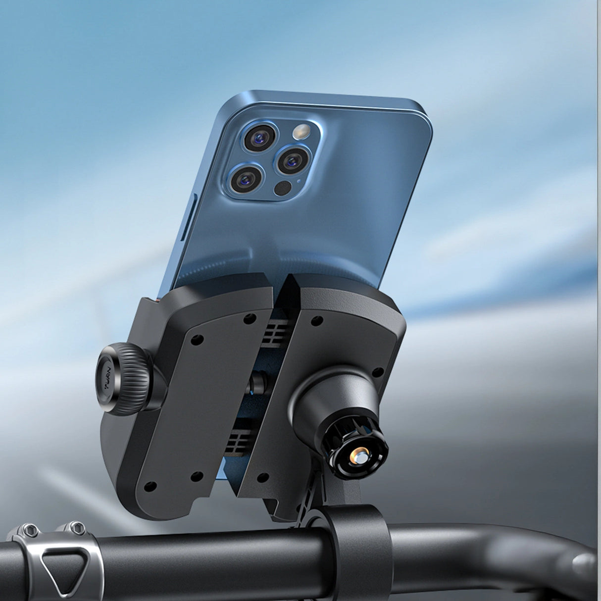 Joyroom JR-ZS431 telefonholder til cykel, motorcykel, scooter - sort