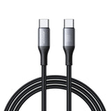 Joyroom S-A28 Flash Series 60W USB-C - USB-C kabel 1m - sort