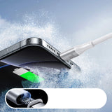 Joyroom S-A28 Flash Series 60W USB-C - USB-C Kabel 1m - Hvid