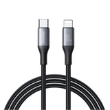 Joyroom S-A28 Flash Series 30W USB-C - Lightning kabel 1m - sort