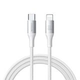 Joyroom S-A28 Flash Series 30W USB-C to Lightning cable 1m - white