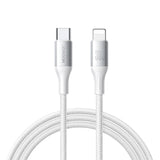 Joyroom S-A28 Flash Series 30W USB-C - Lightning kabel 2m - hvid