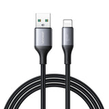 Joyroom S-A28 Flash Series 3A USB-A - Lightning kabel 2m - sort