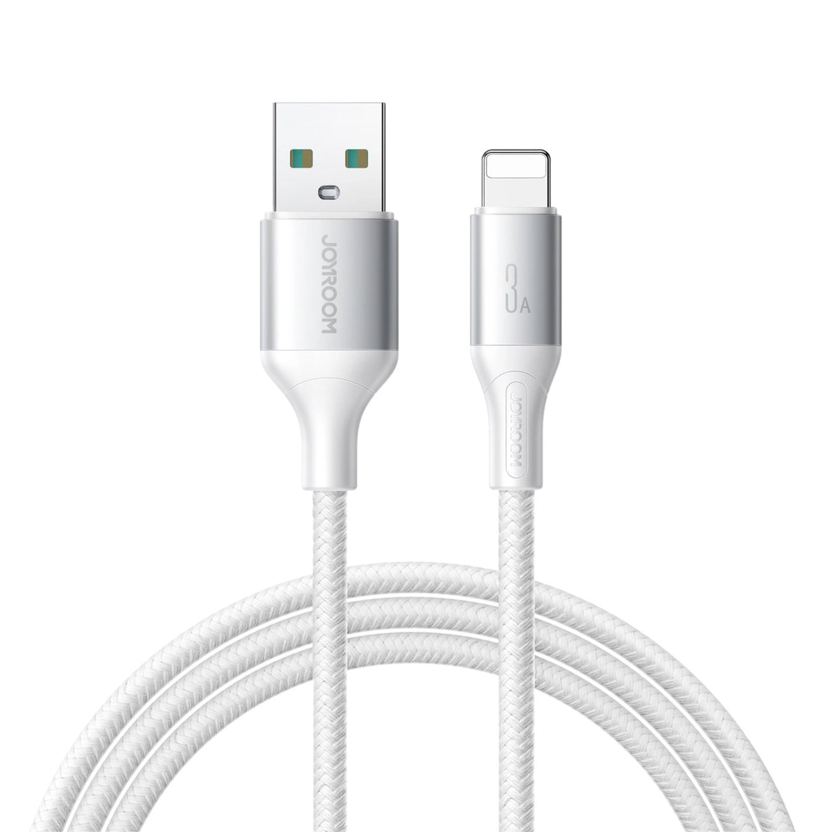 Joyroom S-A28 Flash Series 3A USB-A - Lightning kabel 2m - hvid