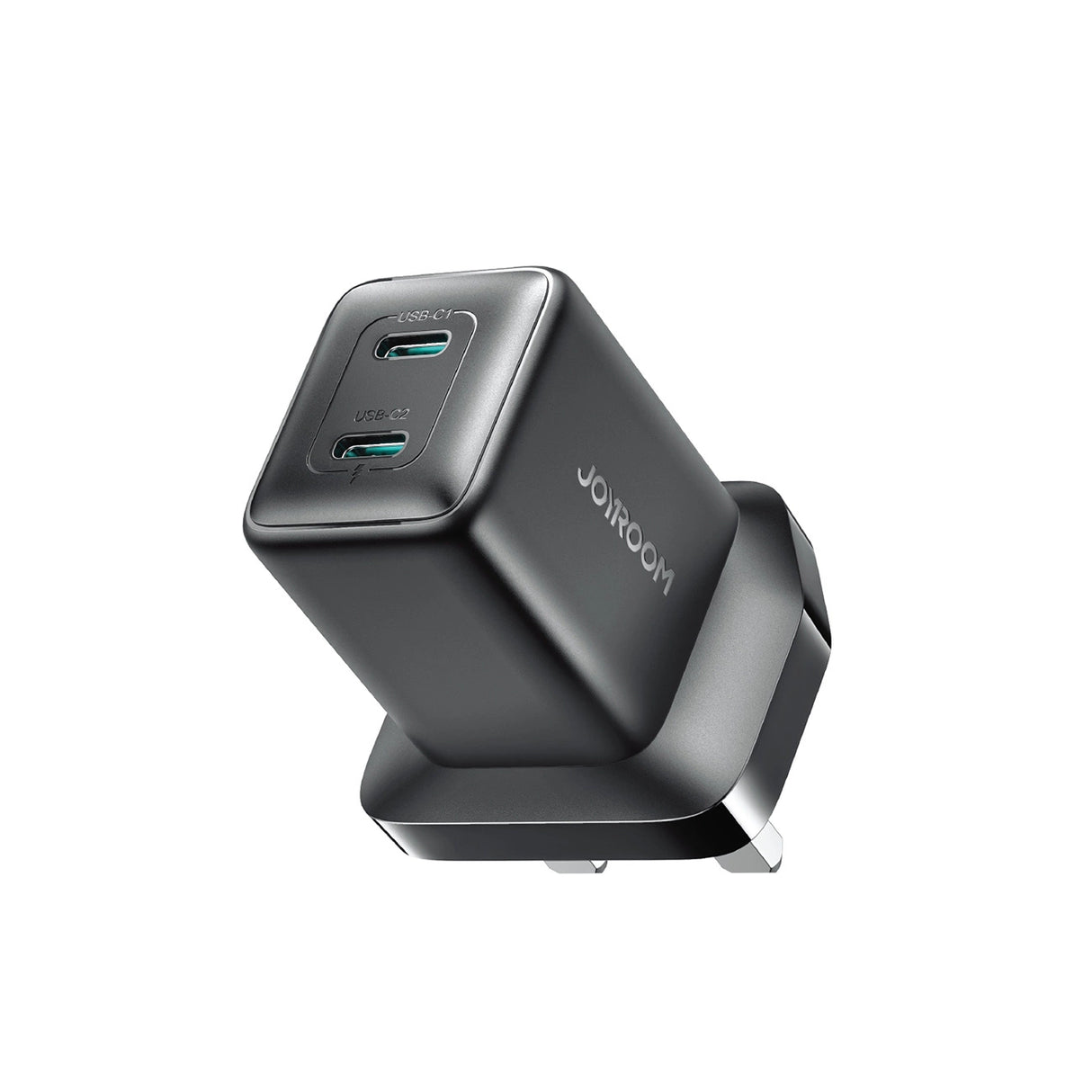 Joyroom JR-TCG17 45W 2 x USB-C vægoplader (UK plug) - sort